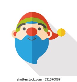 Santa Claus flat icon