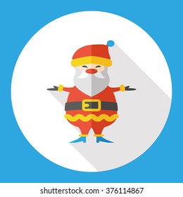 Santa Claus flat icon