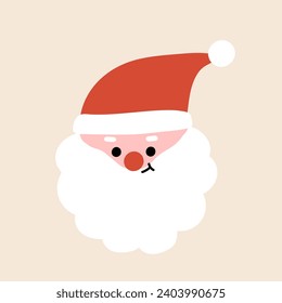 Santa Claus - flat illustration