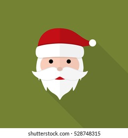 Santa Claus Flat Illustration