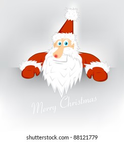 Santa Claus with frame