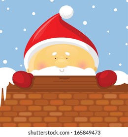 Santa Claus. Full editable. More xmas illustrations are in my portfolio
