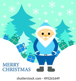 Santa Claus with gifts