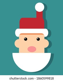 Santa Claus graphic design vector art v2