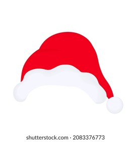 Santa Claus hat. Christmas Photo booth props. Funny selfie mask