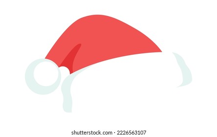 Icono de sombrero de Santa Claus Disfraz de mascarada para el festival