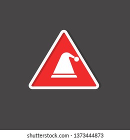 santa claus hat icon