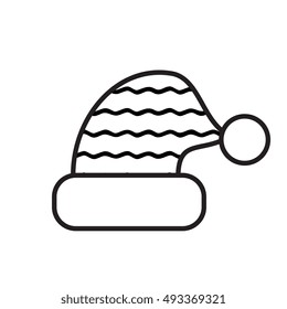 Santa Claus hat icon