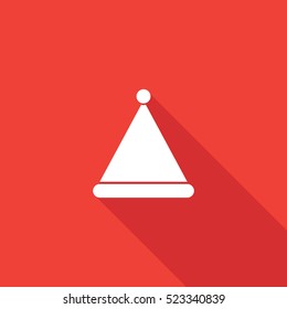 Santa claus hat Icon, Vector, New Year