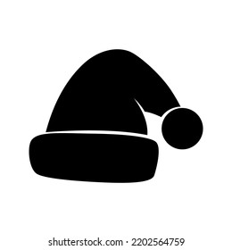 Santa Claus hat isolated, illustration
