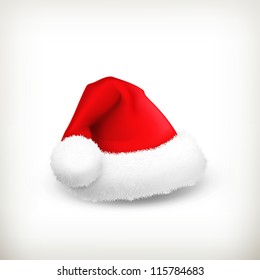 Santa Claus hat, vector