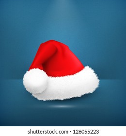 Santa Claus hat, vector