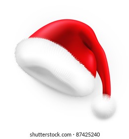 Santa Claus hat, vector