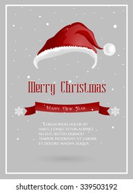 Santa Claus hat,christmas bacground
