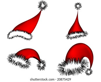 santa claus hats