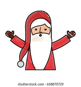 santa claus head character