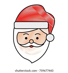 santa claus head christmas related icon image