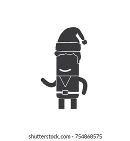 Santa Claus helper, vector illustration design. Christmas collection.