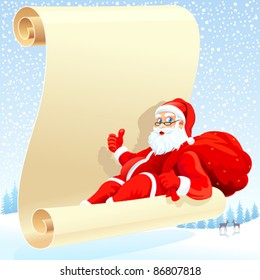 Santa Claus and His Wish List