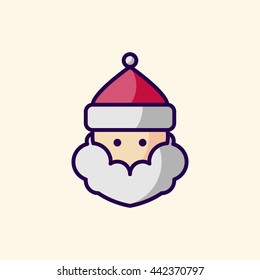 Santa claus icon