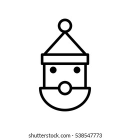 Santa claus icon