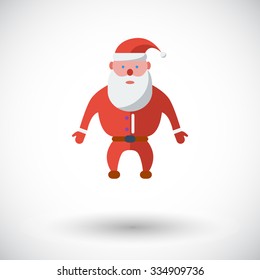 Santa Claus icon. Flat vector related icon for web and mobile applications. It can be used as - pictogram, icon, infographic element. Vector Illustration.