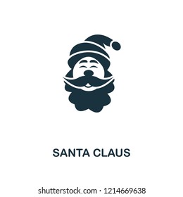 Santa Claus icon. Premium style design from christmas collection. UX and UI. Pixel perfect santa claus icon for web design, apps, software, printing usage.