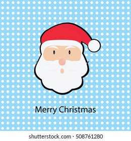 santa claus icon vector