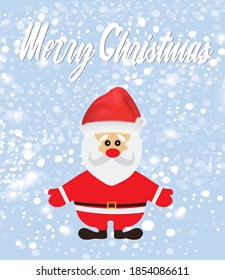 Santa Claus icon. vector illustration