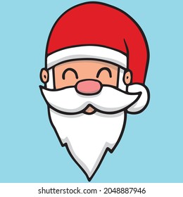 Santa Claus icon vector illustration design
