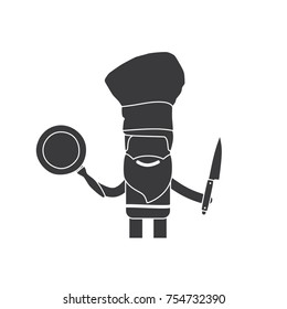 Santa Claus icon, vector illustration design. Christmas collection.