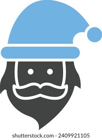 Santa Claus icon vector image. Suitable for mobile application web application and print media.