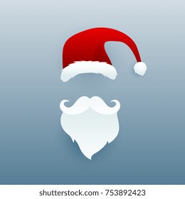 santa claus illustration design for christmas festival