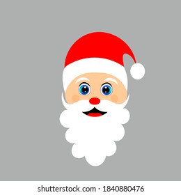 santa claus illustration, merry christmas vector