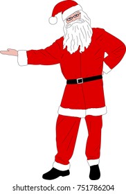 Santa Claus illustration - vector