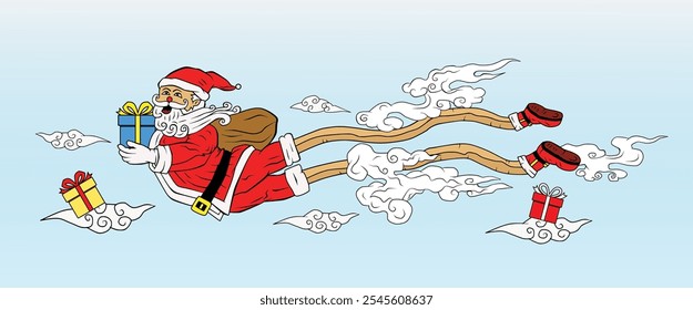 Santa Claus illustration Vector art 