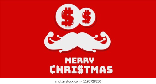 santa claus illustration vector,banner background