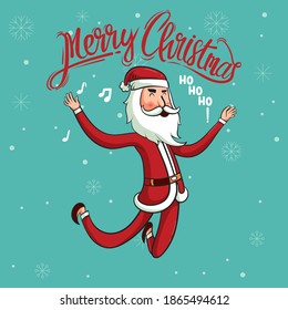 
Santa Claus illustrations  suitable for backgrounds, stickers, t-shirts, posters, banners, greeting cards