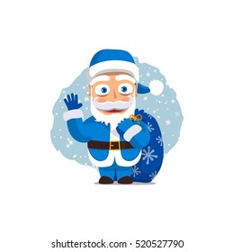 Santa Claus. Isolated.