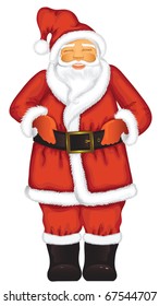 Santa claus isolated