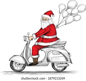 Santa Claus - also known as Father Christmas, Saint Nicholas, Saint Nick, Kris Kringle, or simply Santa, is a legendary character originating in Western Christian culture