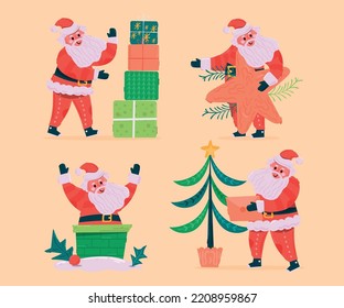 * Santa Claus, also known as Father Christmas, Saint Nicholas, Saint Nick, Kris Kringle, or simply Santa, is a legendary[1] character originating in Western Christian culture