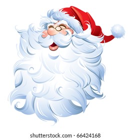 Santa Claus riendo