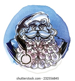 Santa Claus. Merry Christmas