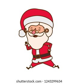 santa claus moving avatar character