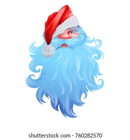Santa Claus. New Year. Vector illustration.