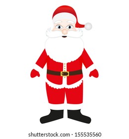 Santa Claus on a white background 