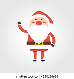 Santa claus on white background