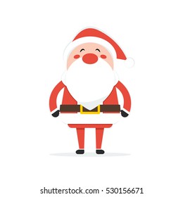 Santa claus on white background