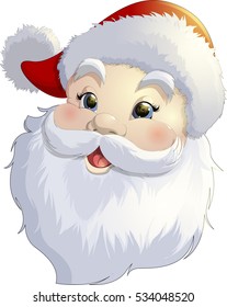 Santa Claus on a white background